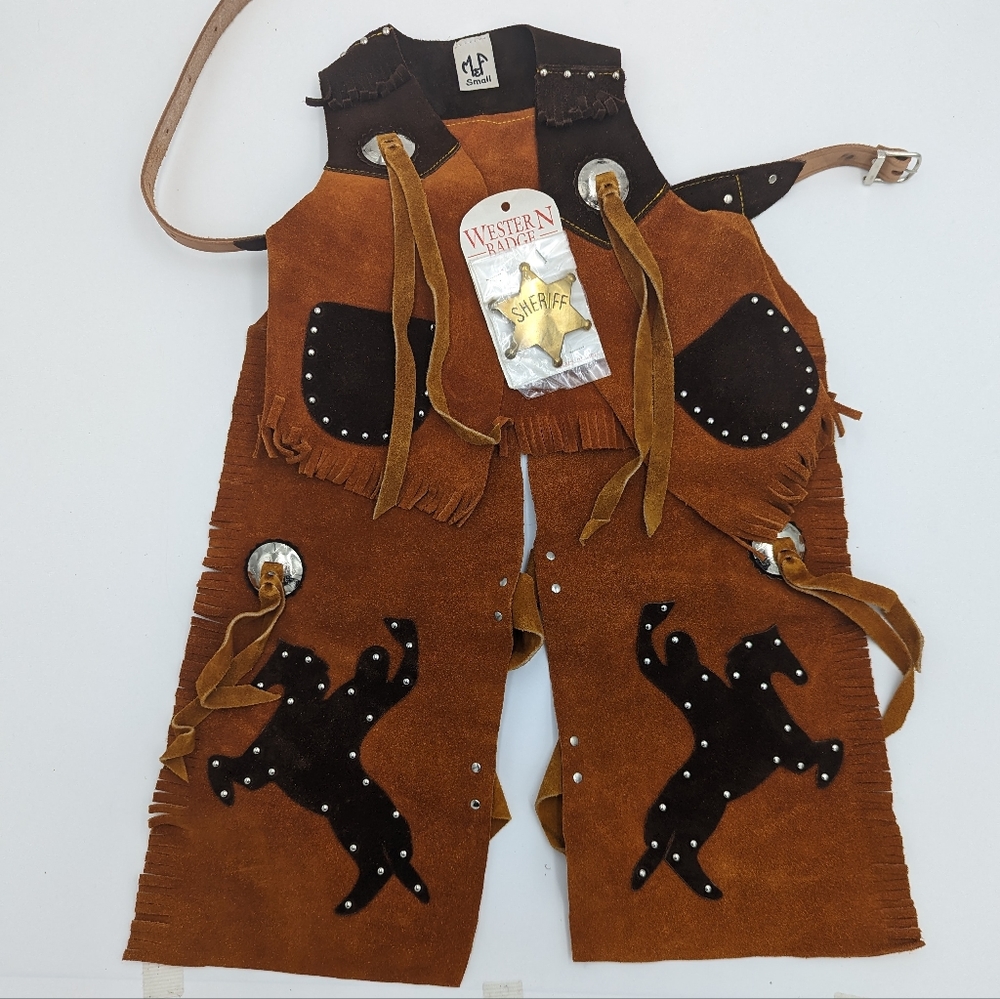 M&F Western Duds For the Little Outlaw Size Small Sheriff Badge